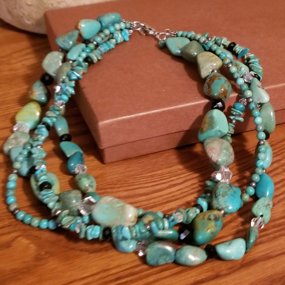Silpada Sterling Silver & Turquoise Necklace